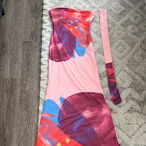 Revolve strapless dress